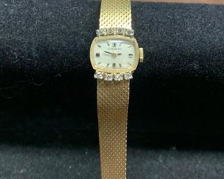 14k gold Longines ladies watch