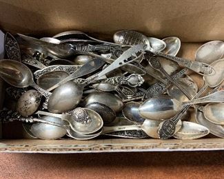 Misc. Sterling souvenir spoons