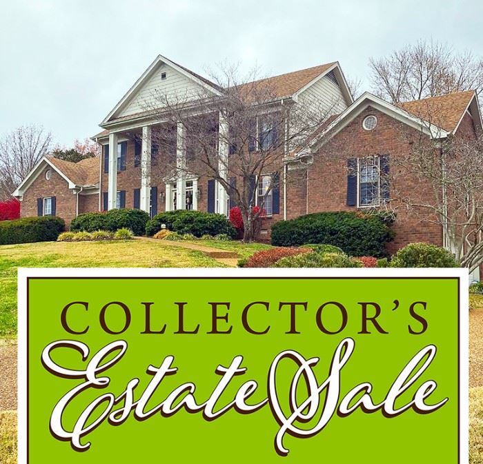 75 OFF Collector's Brentwood Estate Sale... starts on 12/9/2022