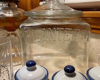 Planter's Peanut vintage jar