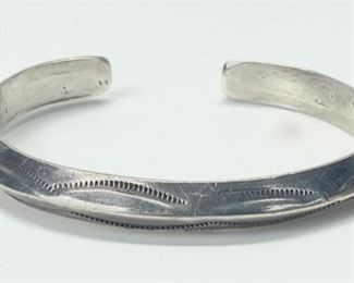 Vintage Native American Cuff Bracelet 