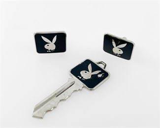 Vintage Playboy club Key and Cufflink Lot