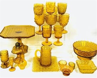 Vintage LG Wright and EAPG Glass Lot