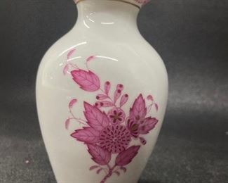 Fine Herend Porcelain Vase