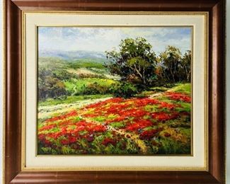 John Hulsey Original Oil Painting on Canvas