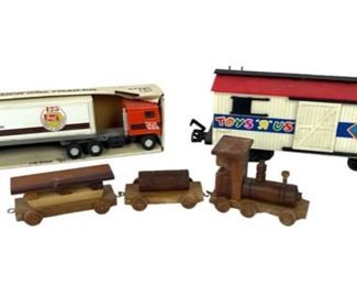 Toy Trains and Truck