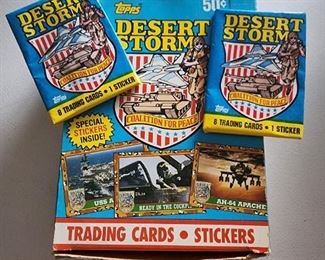 Desert Storm sealed cards