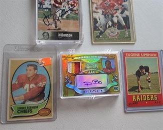 We have autographed cards AS WELL!!!