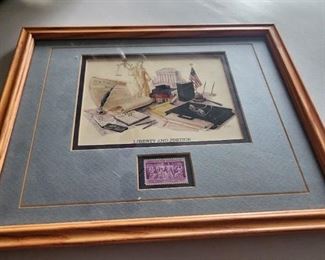 Liberty Bar stamp and Photo