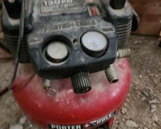 150 psi Porter Cable pancake compressor