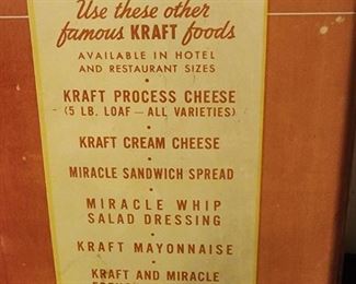 Vintage Tin Kraft Malted Milk can