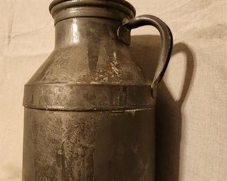Pevely Metal milk can