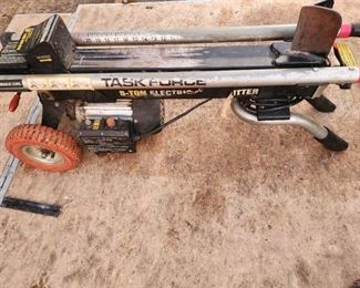 Task Force 5 ton Electric Log splitter 