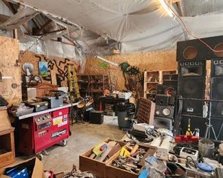 A shop and metal building full of tools!!!!!!!!!