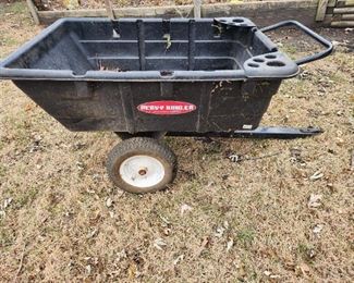 Large Pull behind lawn trailer