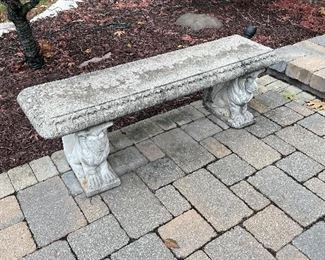 Cement benches - 2 available