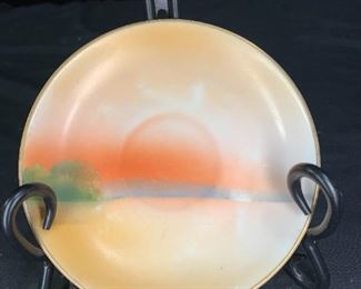 Hand Painted Noritake Teacups and Saucers