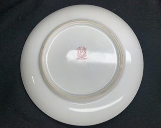 Noritake Morimura Hand Painted Amber Lemon Dish
