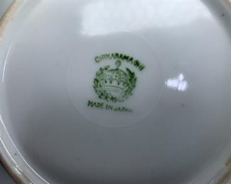 Chikaramachi Japanese Camp Scene Plate