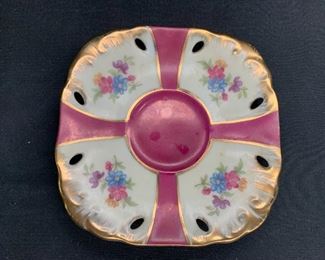 Norleans Style Painted Teacup and Saucer