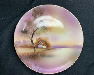 Noritake Morimura Tea Cale Plate & 6 Dessert Plates