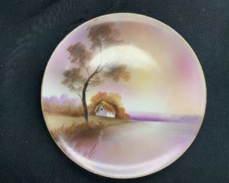 Noritake Morimura Tea Cale Plate & 6 Dessert Plates