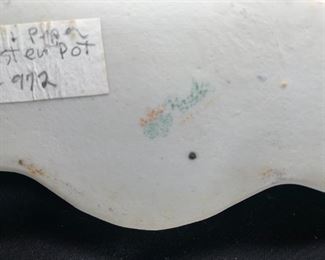 Antique Japanese S&P Shakers & Mustard Pot