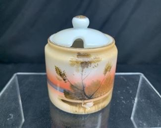 Antique Japanese S&P Shakers & Mustard Pot