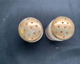 Antique Japanese S&P Shakers & Mustard Pot