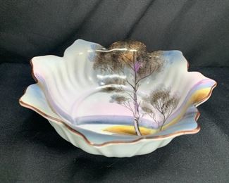 Noritake Morimara Flower Shape Candy Dish