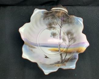 Noritake Morimara Flower Shape Candy Dish