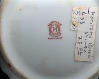 Noritake Morimara Flower Shape Candy Dish