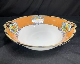 Noritake Morimara Hand Painted Handled Dish