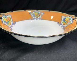 Noritake Morimara Hand Painted Handled Dish