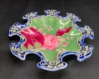 Moriage Style Antique Nippon Dish