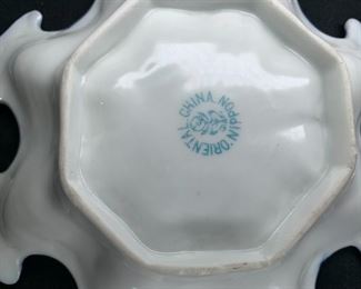 Moriage Style Antique Nippon Dish