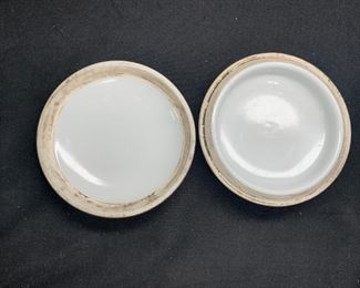 Antique Japanese Blue Porcelain Dishes