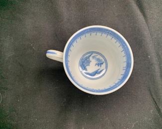 Antique Japanese Blue Porcelain Dishes