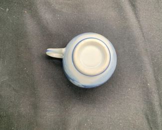 Antique Japanese Blue Porcelain Dishes