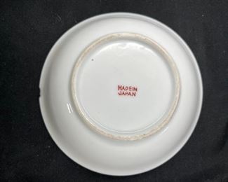 3 Hand Painted Japanese Ceramic Pieces