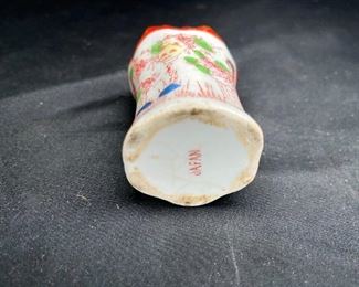 3 Hand Painted Japanese Ceramic Pieces