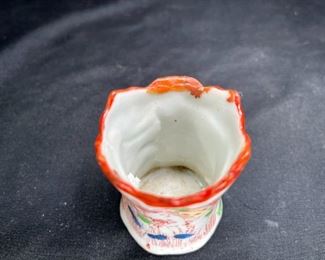 3 Hand Painted Japanese Ceramic Pieces