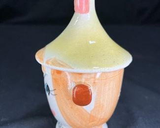 Crazed Commodore Japan Mustard Jar