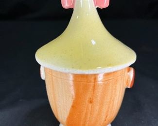 Crazed Commodore Japan Mustard Jar
