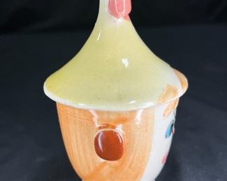 Crazed Commodore Japan Mustard Jar