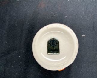 Crazed Commodore Japan Mustard Jar