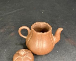 Antique Chinese Yixing Zisha Clay Teapots