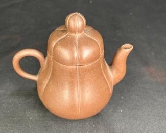 Antique Chinese Yixing Zisha Clay Teapots