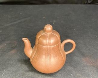Antique Chinese Yixing Zisha Clay Teapots
