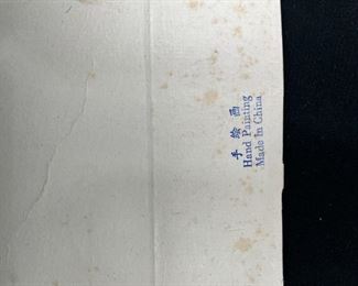 3 Hand Painted Chinese on Silk